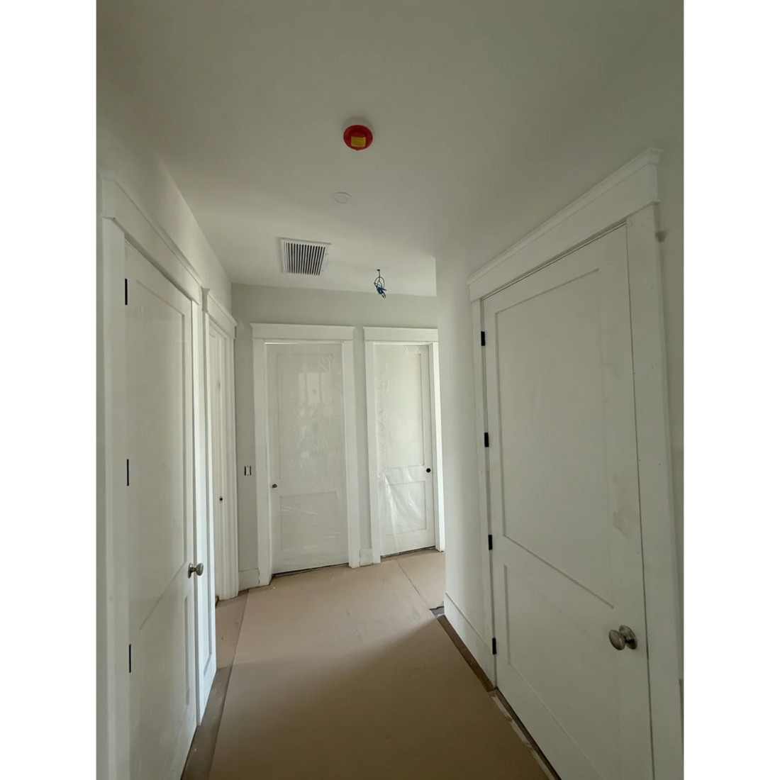 Step by step guide for installing an interior door