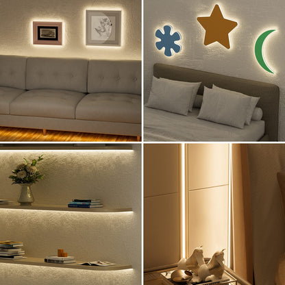 PAUTIX COB LED Strip Light 32.8ft,LED Lights UL-Listed Daylight White 6000K Strip Lights with RF Remote,Dimmable Super Bright 24V Cool White Natural White LED Tape Lights,Cabinet Office Lighting