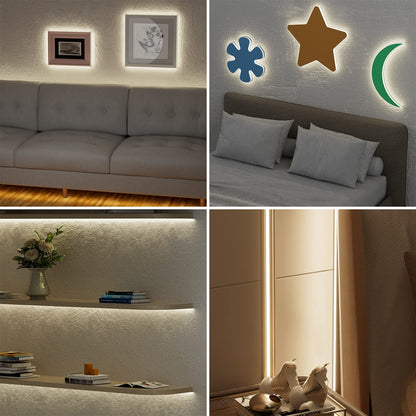 PAUTIX COB LED Strip Light 32.8ft,LED Lights UL-Listed Daylight White 6000K Strip Lights with RF Remote,Dimmable Super Bright 24V Cool White Natural White LED Tape Lights,Cabinet Office Lighting