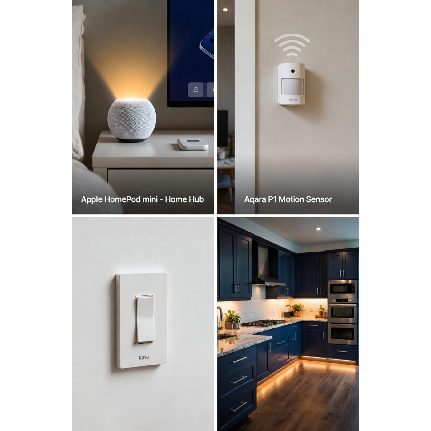 Add a Smart Home accessory to your Smart Home (Accessory not included)
